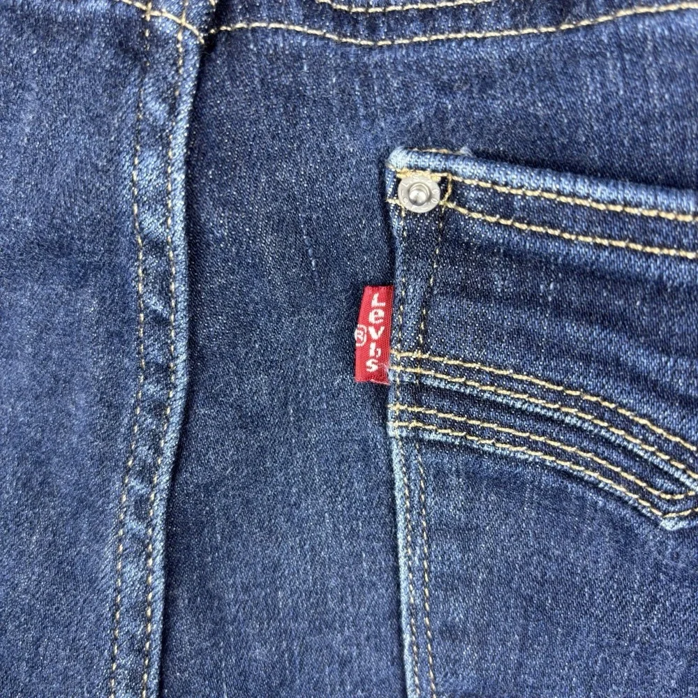 Levi's 715 Bootcut Jeans Women's‎ 32 Dark Wash Western Blue Denim Casual Rodeo